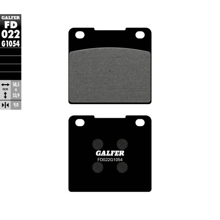 GALFER brake pads KH36