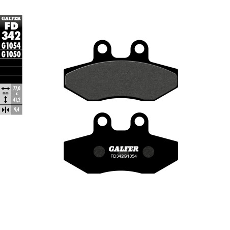 GALFER brake pads KH393 for scooters YAMAHA / MBK