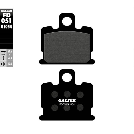GALFER brake pads KH70 YAMAHA XJ 550 / 750