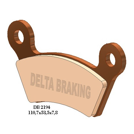 DELTA BRAKING brake pads KH473 CAN-AM SPYDER RS / RS-S / RT / RT LTD / RT-S '10-12, RS SE5 / SM5 '08-09 rear