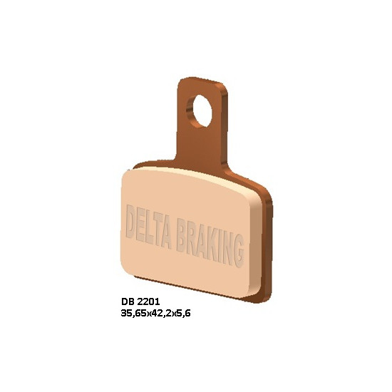 DELTA BRAKING brake pads KH495 BETA TRIAL - replaced DB2201MX-N