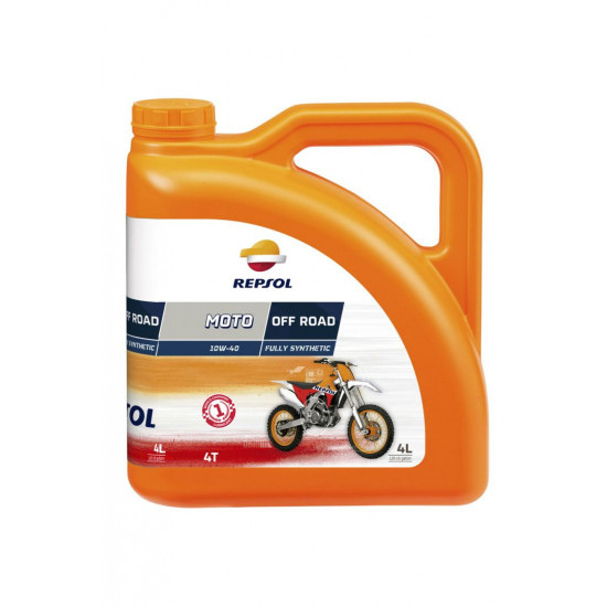 REPSOL 4T MOTO OFF ROAD 10W40 MA2 fully synthetic oil 4L