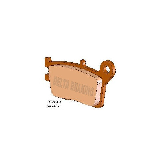 DELTA BRAKING brake pads KH153 - replaced DB2510MX-N and DB2510QD-N