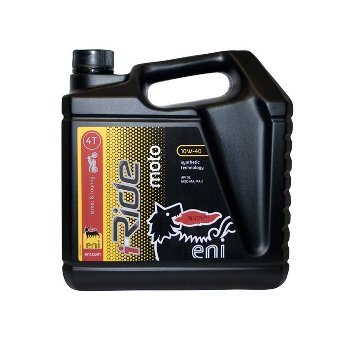AGIP I-RIDE MOTO 10W40 MA2 semi-synthetic oil 4L