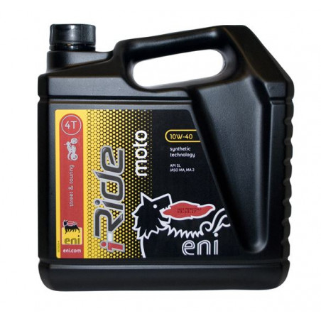 AGIP I-RIDE MOTO 10W40 MA2 semi-synthetic oil 4L