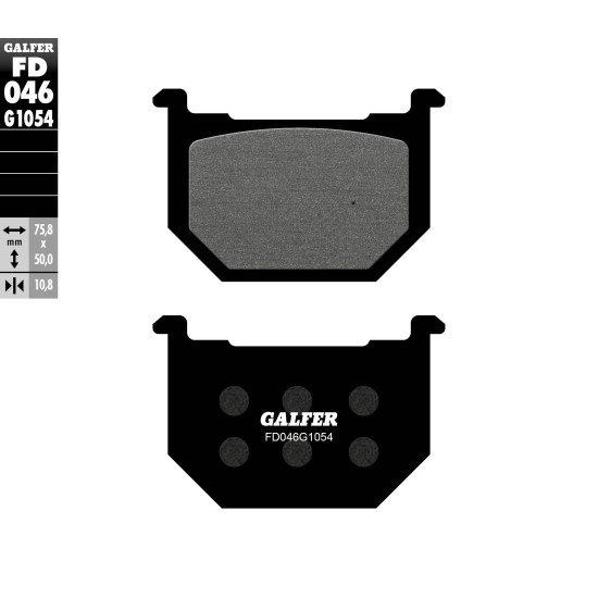 GALFER brake pads KH51 SUZUKI GN / GS / GSX front