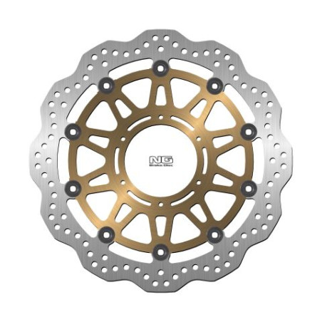 NG stabdžių diskas priekis HONDA 900 / 929 / 954 RR '00-03 (330X94X4,5mm) (6X6,5mm) WAVE plaukiojantis