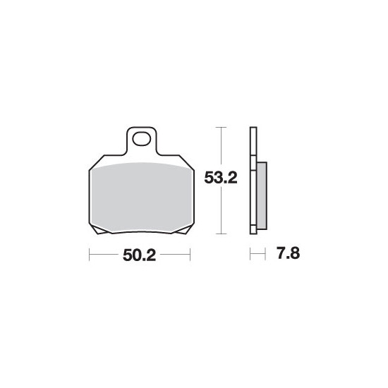SBS brake pads KH266 MAXI CARBON CARBON TECH color black