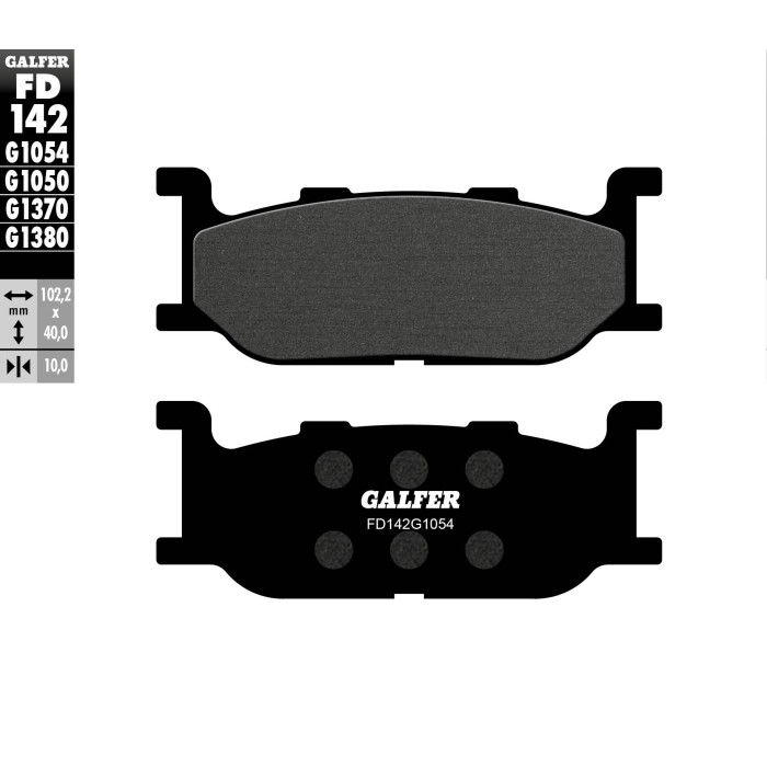 GALFER brake pads KH179 YAMAHA (front) XVS 650 / 950, XV 535 / 750 / 1100 '95-, XJ600 / 900 DIVERSION