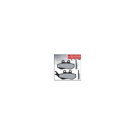BRENTA brake pads KH194 Metalic sinter (gold color) (FT 4017)