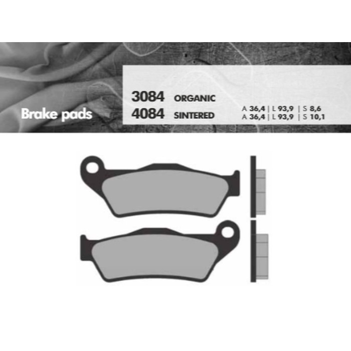 BRENTA brake pads KH363 Metalic sinter (gold color) BMW rear (FT 4084)
