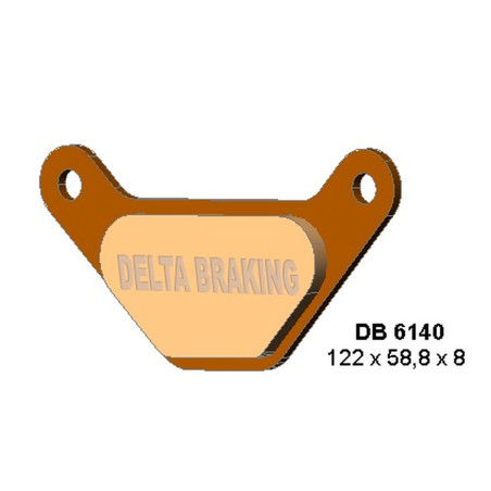 DELTA BRAKING brake pads POLARIS SNOWMOBILE