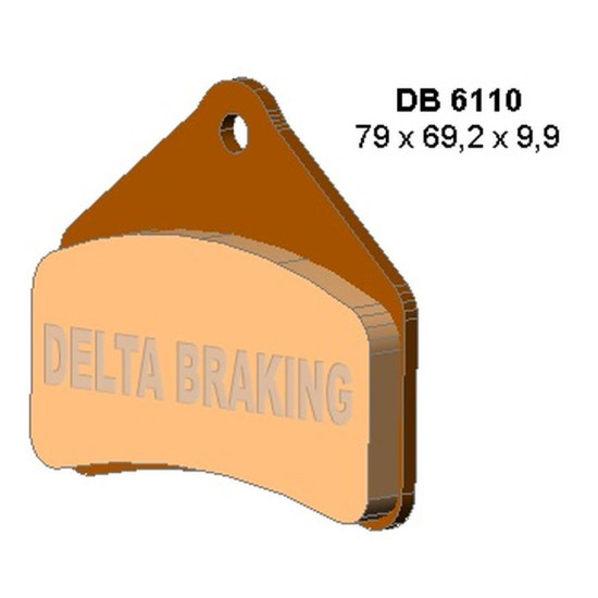 DELTA BRAKING brake pads ARCTIC CAT SNOWMOBILE