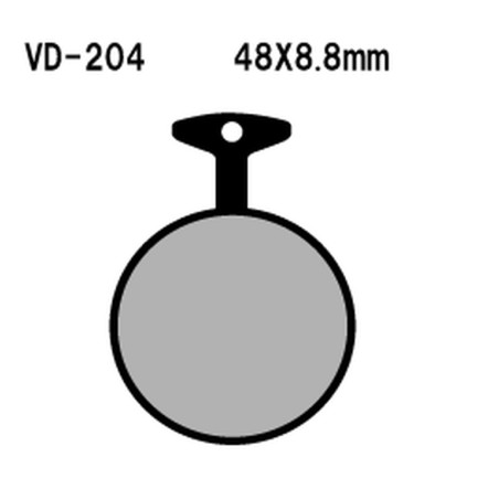 VESRAH stabdžių kaladėlės KH11 YAMAHA XS650 72-76, XS500 73-75 (MADE IN JAPAN)