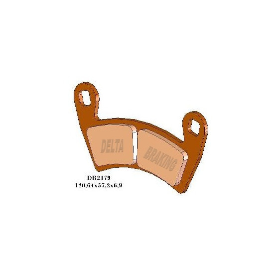 DELTA BRAKING brake pads KH452 POLARIS - replaced DB2179MX-D and DB2179QD-D