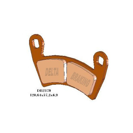 DELTA BRAKING brake pads KH452 POLARIS - replaced DB2179MX-D and DB2179QD-D