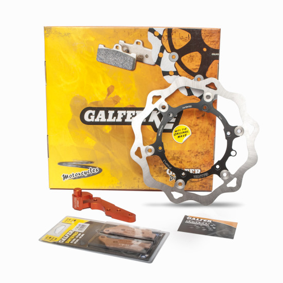 GALFER kit KTM (10-), HUSQVARNA (14-) OVERSIZE 270mm front (floating disc DF606FLS, adapter SP041, pads K