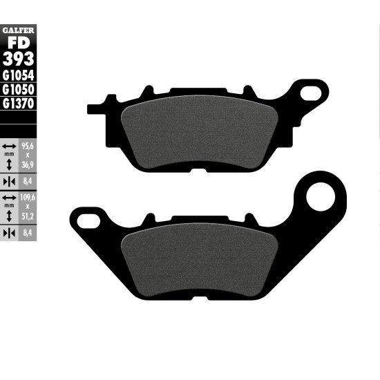 GALFER brake pads KH464 YAMAHA YBR 125 front