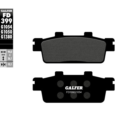 GALFER brake pads KH427 for scooters rear