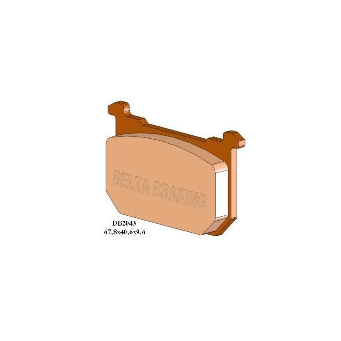 DELTA BRAKING brake pads KH66, KH68