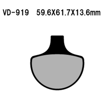 VESRAH brake pads KH94 HARLEY DAVIDSON front (MADE IN JAPAN)