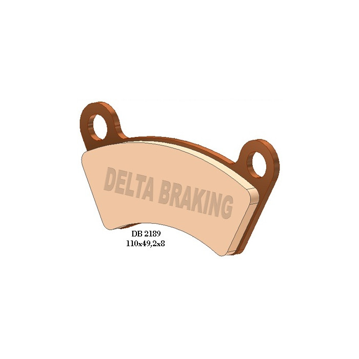 DELTA BRAKING brake pads KH482 - replaced DB2189QD-D and DB2189MX-D