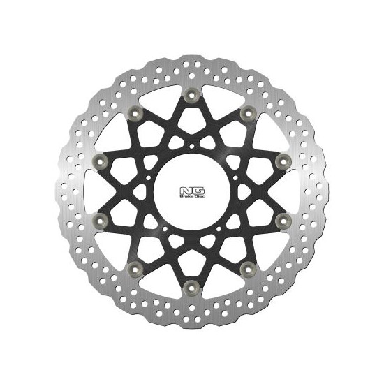 NG brake disc front HONDA CBR1000RR '20-21 (330X93,5X5mm) (5X6,5mm) WAVE floating (ALUMINUM CENTER)