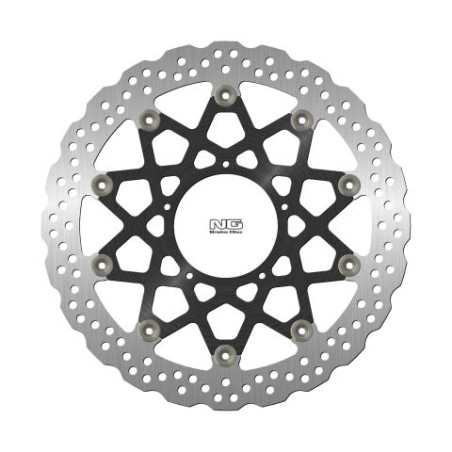 NG brake disc front HONDA CBR1000RR '20-21 (330X93,5X5mm) (5X6,5mm) WAVE floating (ALUMINUM CENTER)