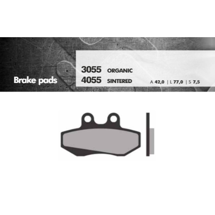BRENTA brake pads KH167 Metallic sinter (gold color) (FT 4055)