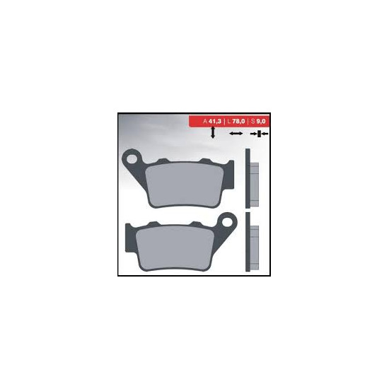 BRENTA brake pads KH208 Metalic sinter (gold color) (FT 4088)