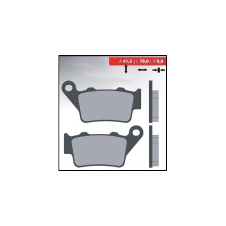 BRENTA brake pads KH208 Metalic sinter (gold color) (FT 4088)