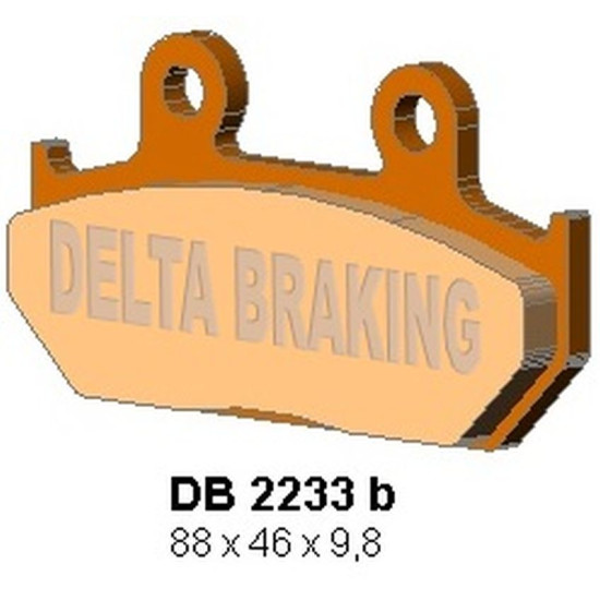DELTA BRAKING brake pads KH642 CAN AM MAVERIC 1000 left - replaced DB2233MX-D and DB2233QD-D