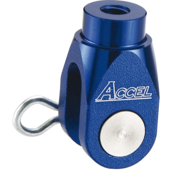 ACCEL REAR BRAKE CYLINDER AXLE END YAMAHA YZ / YZF '03-'12, SUZUKI RMZ 250 '07-'10 spalva mėlyna