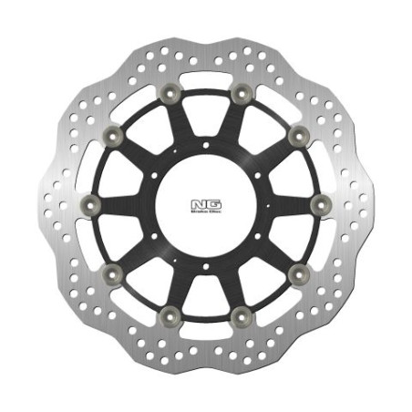 NG stabdžių diskas priekis HONDA CB1300 / CBR600RR '03-18 (310X94X5mm) (6X6,5mm) WAVE plaukiojantis (ALUMINUM CENTER)