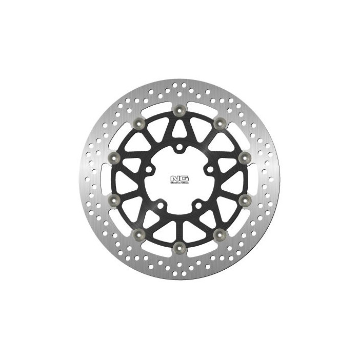 NG brake disc front KAWASAKI ZX-6R 636 '16-20 (310X80X5mm) (5X10,5mm) floating (ALUMINUM CENTER)