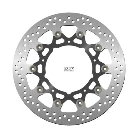 NG brake disc front YAMAHA FZ / FZS800 '10-16, XT1200Z '10-17, R1 '07-11, R6 '05-16 (310X132X5mm) (5X8.5mm) floating