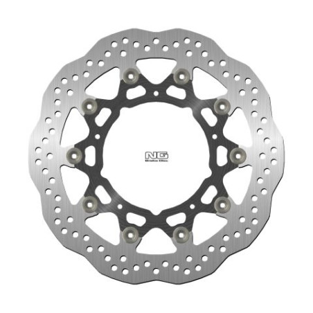 NG brake disc front YAMAHA FZ / FZS800 '10-16, XT1200Z '10-17, R1 '07-11, R6 '05-16 (310X132X5mm) (5X8,5mm) WAVE floating