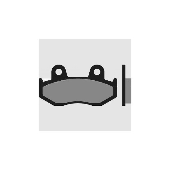 BRENTA brake pads KH323 / KH92 Metalic sinter (gold color) (FT 4034)