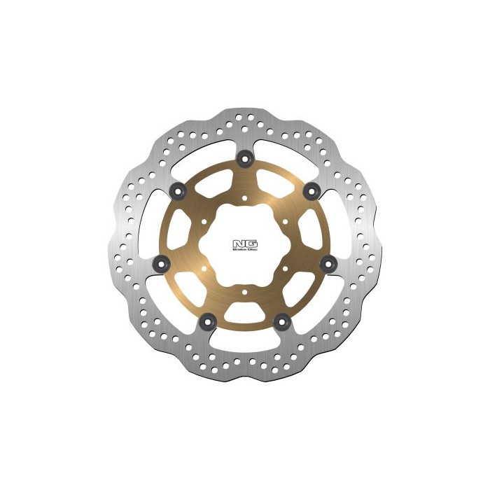 NG stabdžių diskas priekis HONDA CBR 1000 RR '06-'07, VTR 1000 SP1 / SP2 '00-'04 (320X94X4,5mm) (6X6,5mm) WAVE plaukiojantis