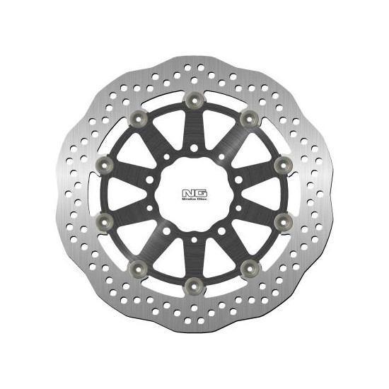 NG brake disc front KAWASAKI ER6 F / N, ZX 10R 04-15, ZX6R 05-16, KLE 650 VERSYS 07-15, Z 750 (300X80X5mm) (5X10,mm) WAVE