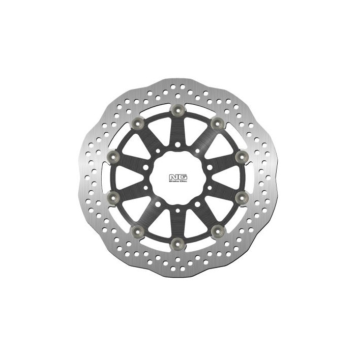 NG brake disc front KAWASAKI ER6 F / N, ZX 10R 04-15, ZX6R 05-16, KLE 650 VERSYS 07-15, Z 750 (300X80X5mm) (5X10,mm) WAVE