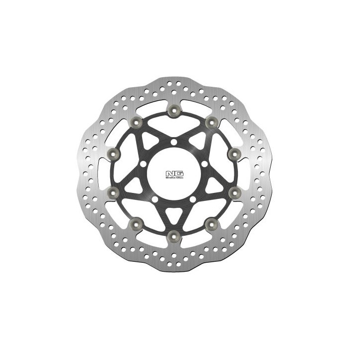 NG brake disc front TRIUMPH DAYTONA 675 '06-'13, STREET 675 '07-'13 (310X84,5X5) (5X10,5mm) (ALUMINUM CENTER) WAVE - pack