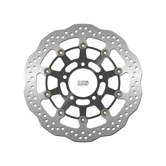 NG brake disc front TRIUMPH TIGER 1050 '07-'13, SPEED TRIPLE 1050 '05-15 (320X78X5mm) (5X10,5mm) WAVE floating (ALUM
