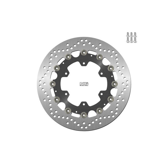 NG brake disc front BMW K1100LT / RS '89-00, R1100GS / R '93-94, R1100R / RT / RS '92-01 (305x118x5mm) (6X9,0mm) floating