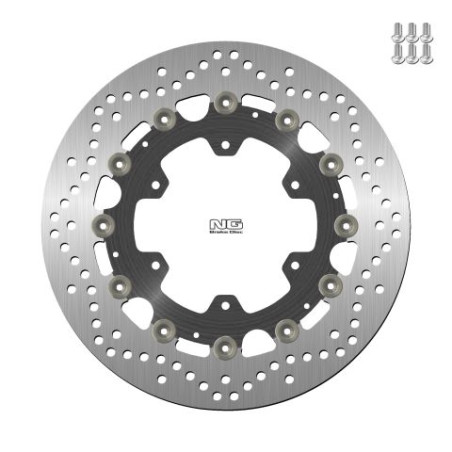 NG brake disc front BMW K1100LT / RS '89-00, R1100GS / R '93-94, R1100R / RT / RS '92-01 (305x118x5mm) (6X9,0mm) floating