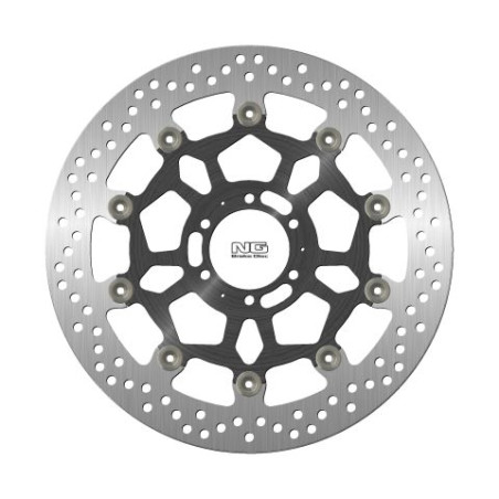 NG brake disc front APRILIA DROSODURO / SHIVER 900 '17-20, DUCATI ST4 '03, MOTO GUZZI V7 '17-20 (320X64X5mm) (6X8.5mm) pl