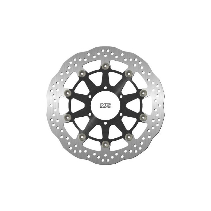 NG brake disc front BMW M1000RR / S1000RR '20-21 (320X80,2X4,5mm) (6X8,5mm) WAVE floating (ALUMINUM CENTER)