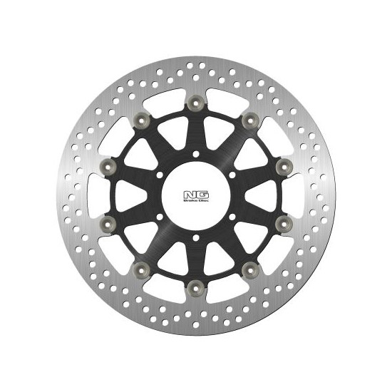 NG brake disc front BMW S1000RR / S1000R / S1000XR '19-21 (320X80,2X5mm) (6X8,5mm) WAVE floating (ALUMINUM CENTER)