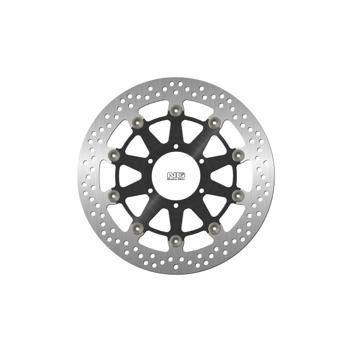 NG brake disc front BMW S1000RR / S1000R / S1000XR '19-21 (320X80,2X5mm) (6X8,5mm) WAVE floating (ALUMINUM CENTER)