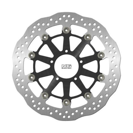 NG brake disc front DUCATI DIAVEL 1260 / MONSTER 950 / MULTISTRADA 950 / 1260 '18-21 (320X72X4,5mm) (5X8,5mm) WAVE smooth